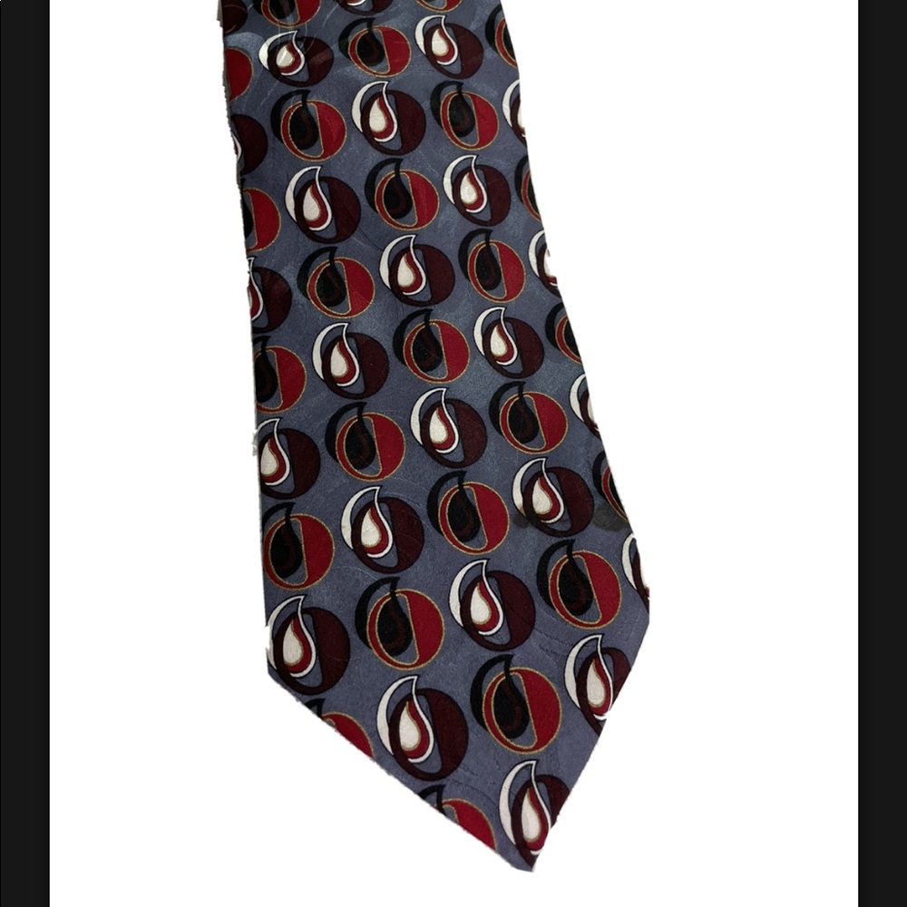 Vintage Oscar De La Renta Tie 100% SILK